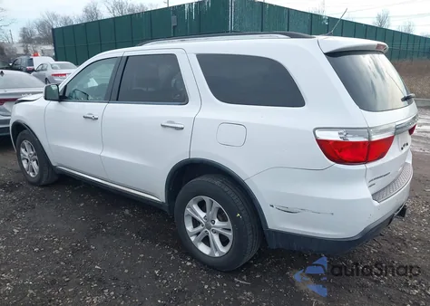 2013 Dodge Durango Crew z USA, uszkodzony, nr VIN 1C4RDJDG8DC597279